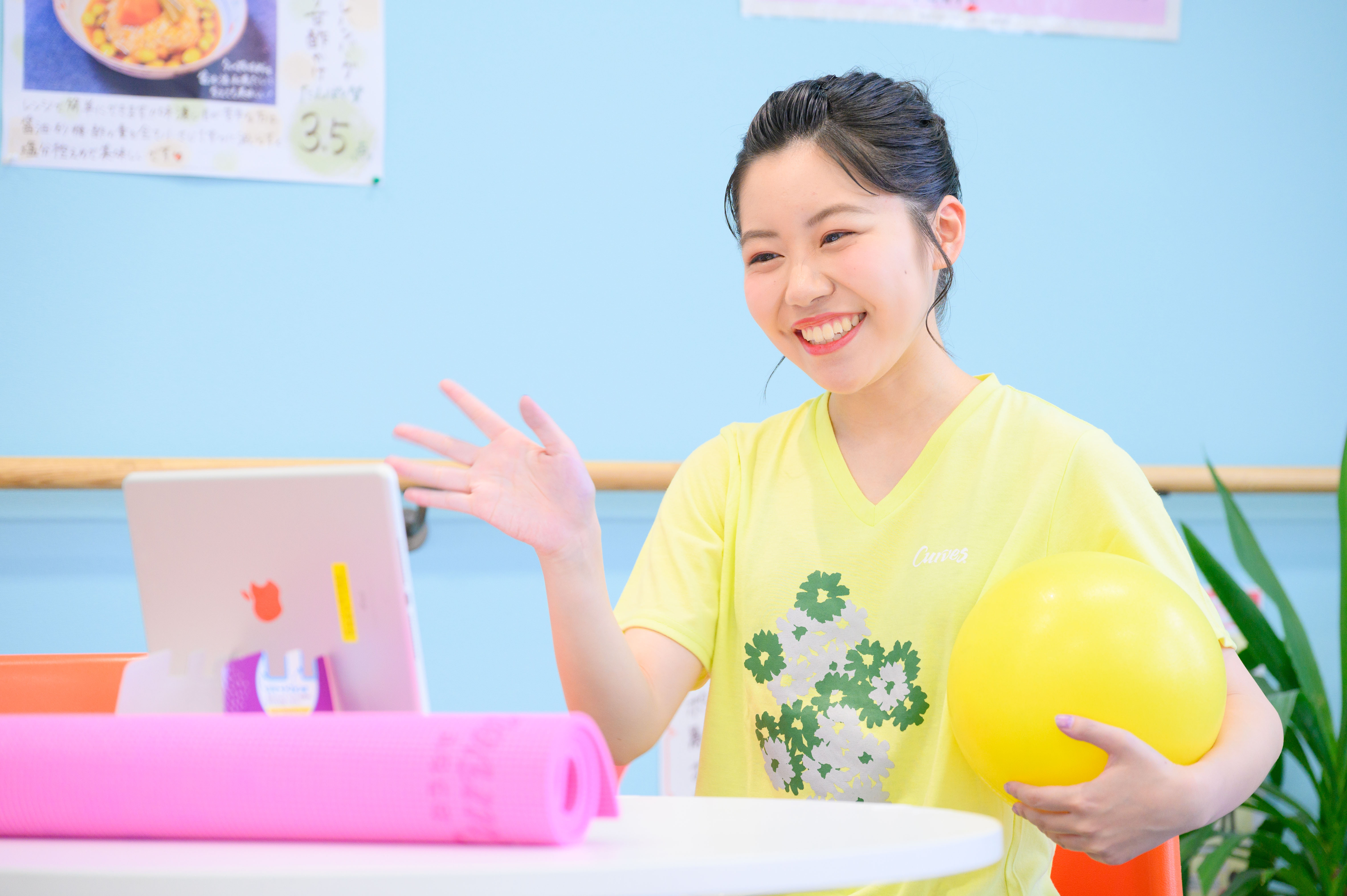 女性インストラクター