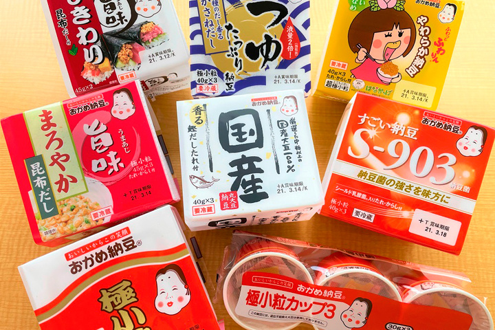 タカノフーズの納豆商品写真