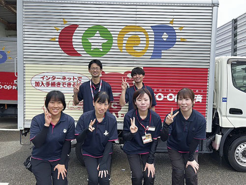 コープいしかわ配送スタッフ集合写真