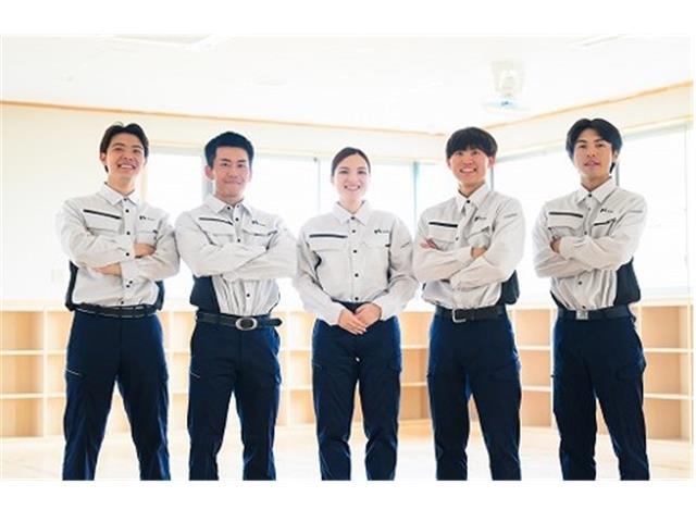 社員さん横並び