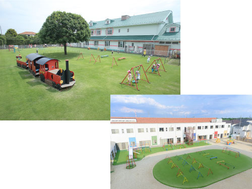 川越白ゆり幼稚園の外観