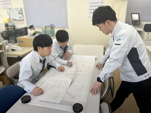 日栄地質測量設計㈱_打合せ