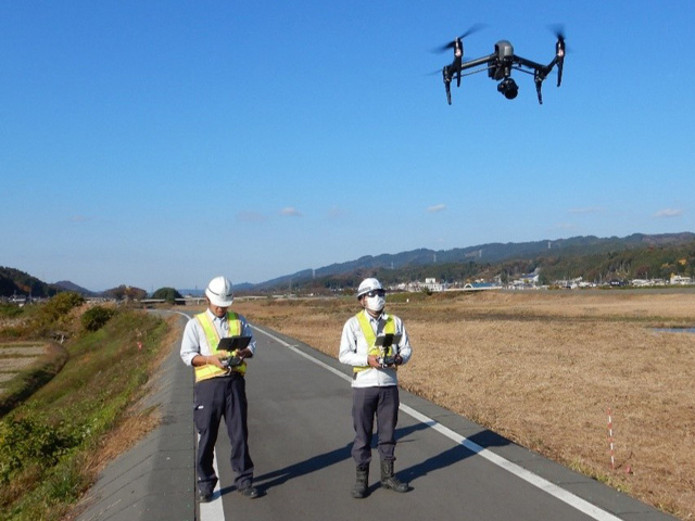 日栄地質測量設計㈱_ドローン