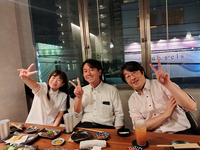 会食風景の写真