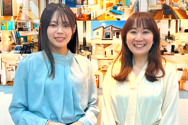 笑顔のスタッフ写真