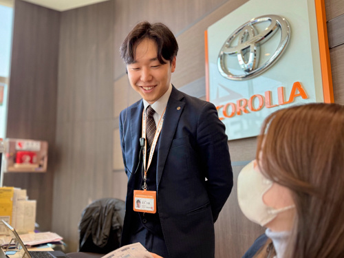 採用担当者から求職者の皆様へ／トヨタカローラ富山株式会社