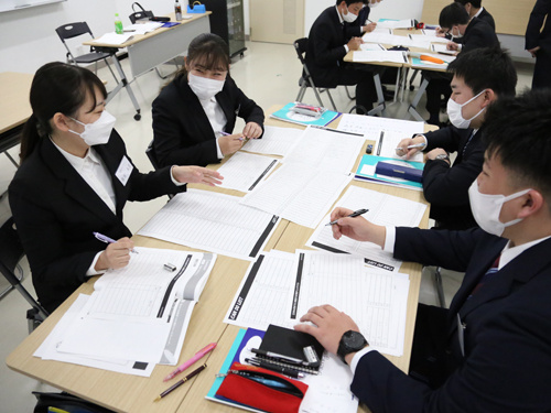 大阪富士工業 研修の様子