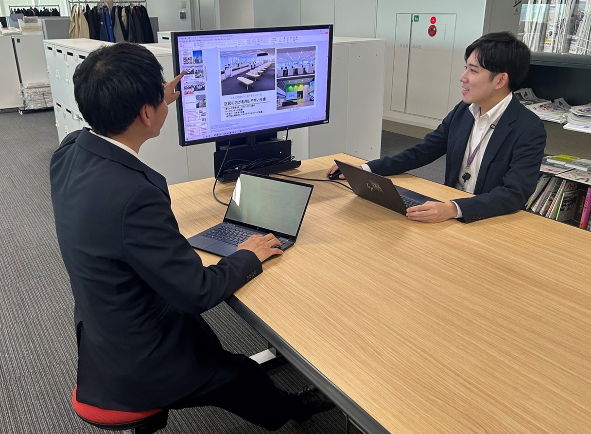 打ち合わせの様子