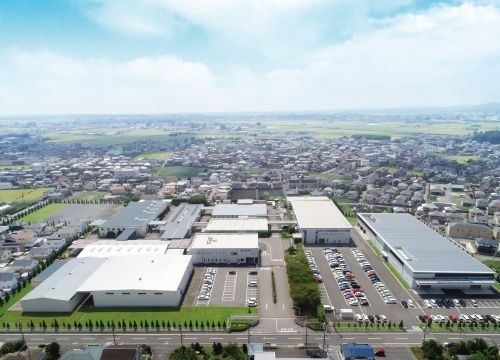 栃木日東工器空撮