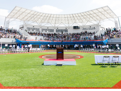 球場　開会式