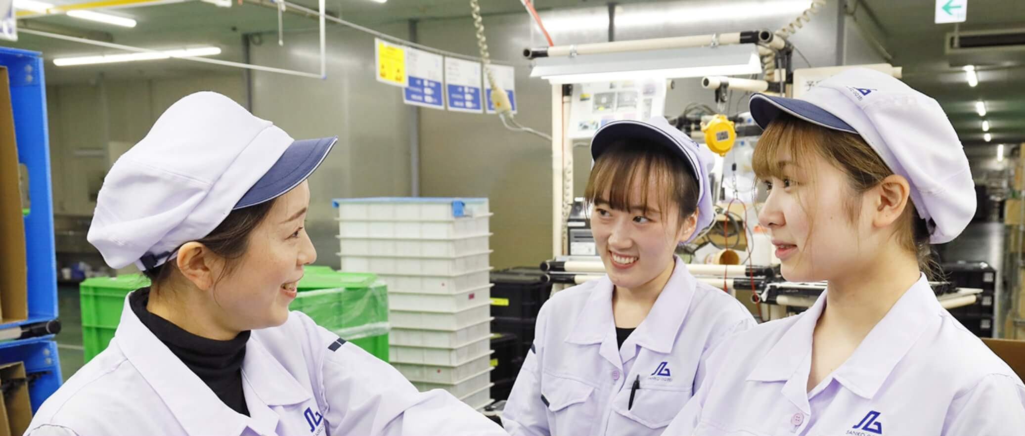 研修中の女性社員