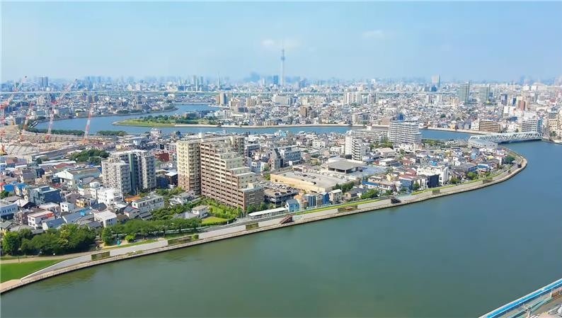 葛飾区_空撮写真