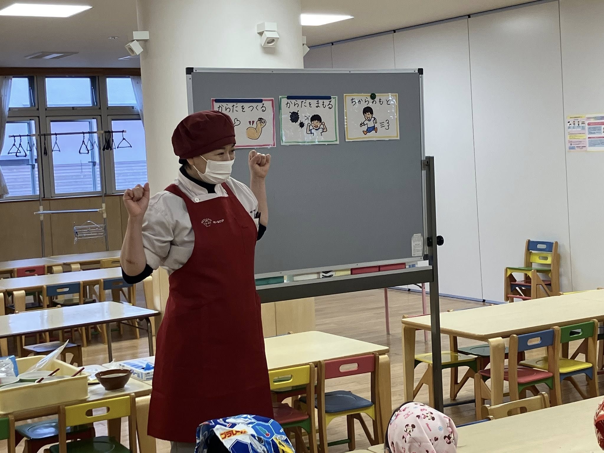 ミールケア　食育風景
