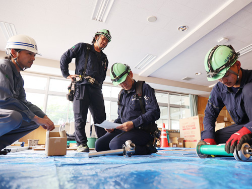 新越工業_現場