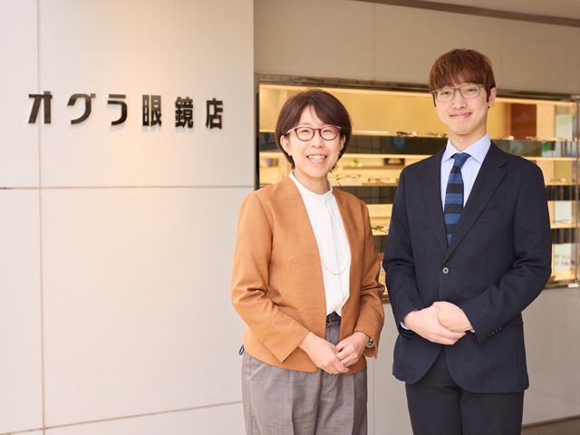 オグラ眼鏡店　男女スタッフ