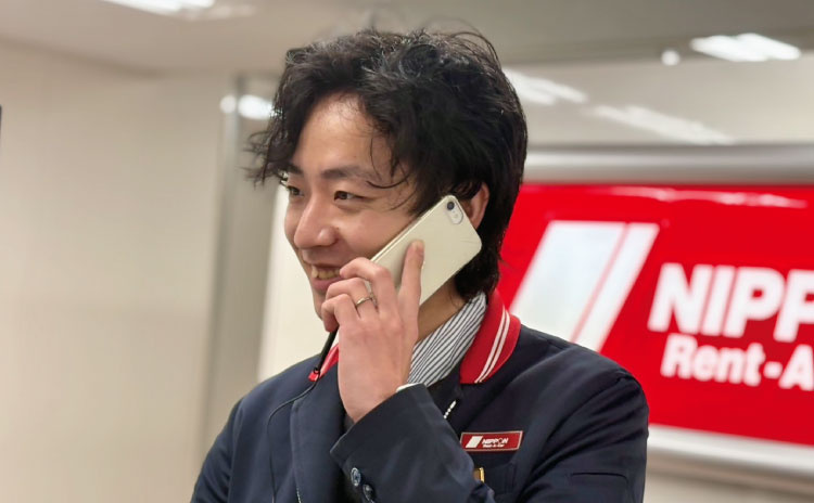 ニッポンレンタカー_男性②