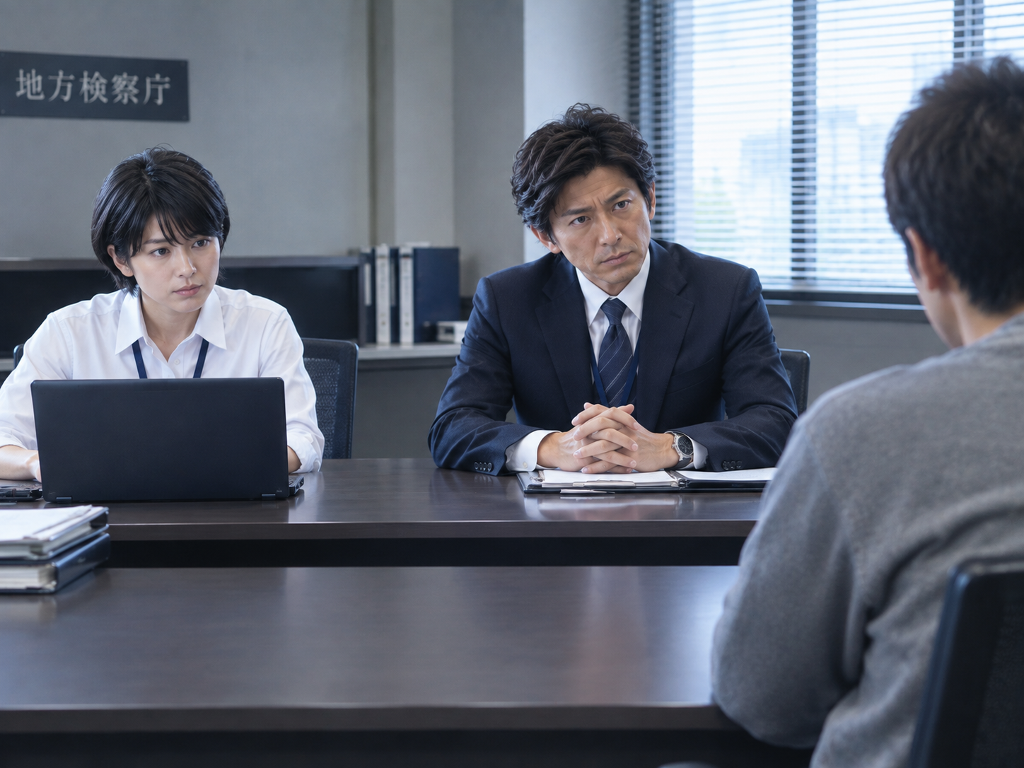 聴取中