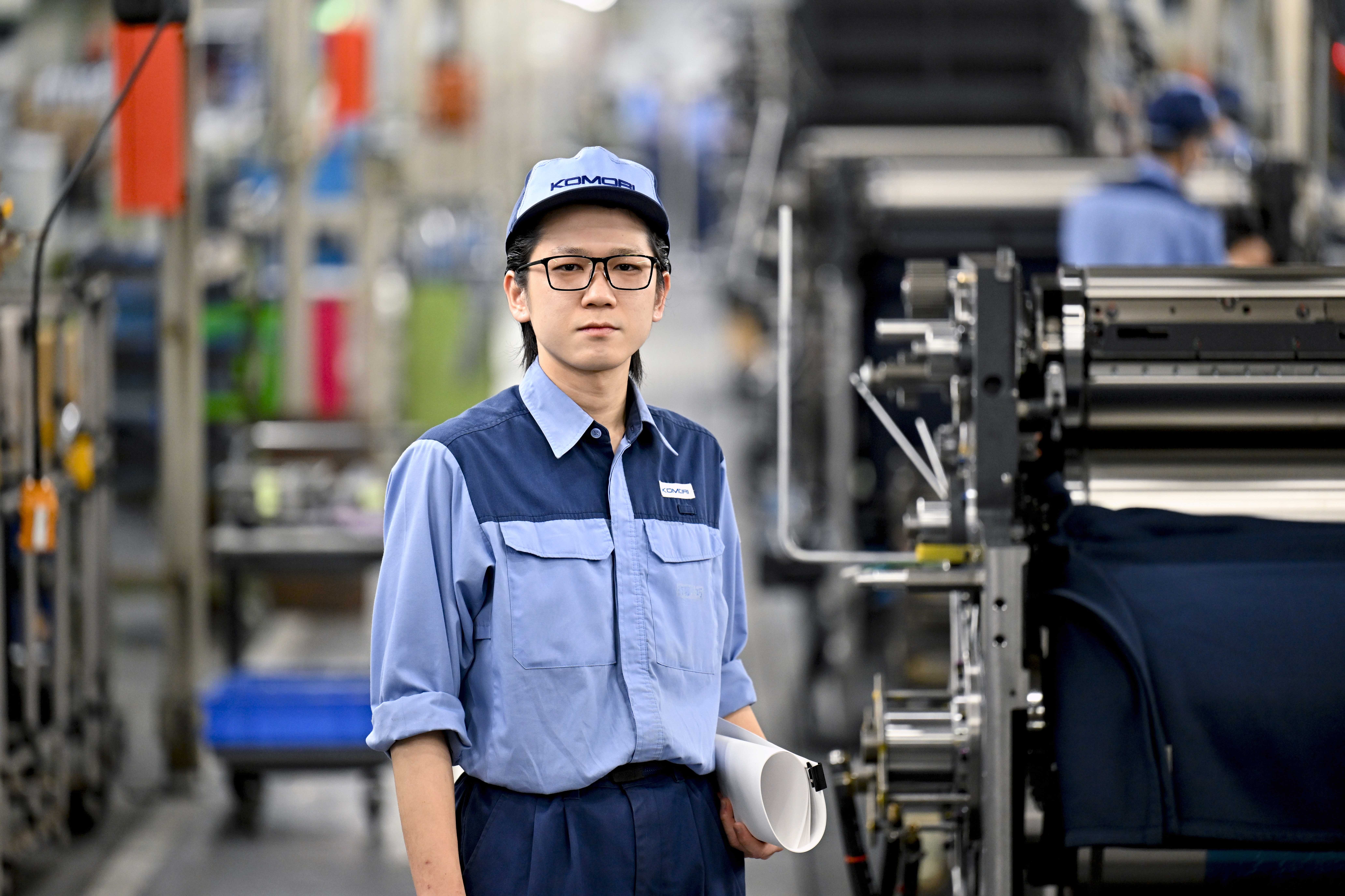 社員の写真
