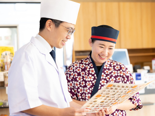 男女スタッフ