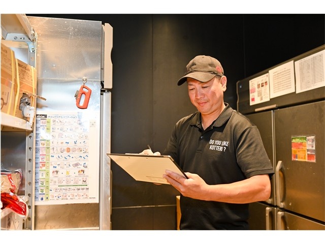 在庫管理しているラーメン屋さん