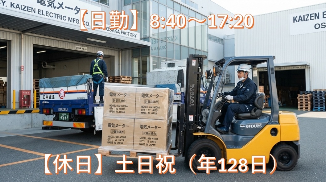 フォークリフト作業イメージ