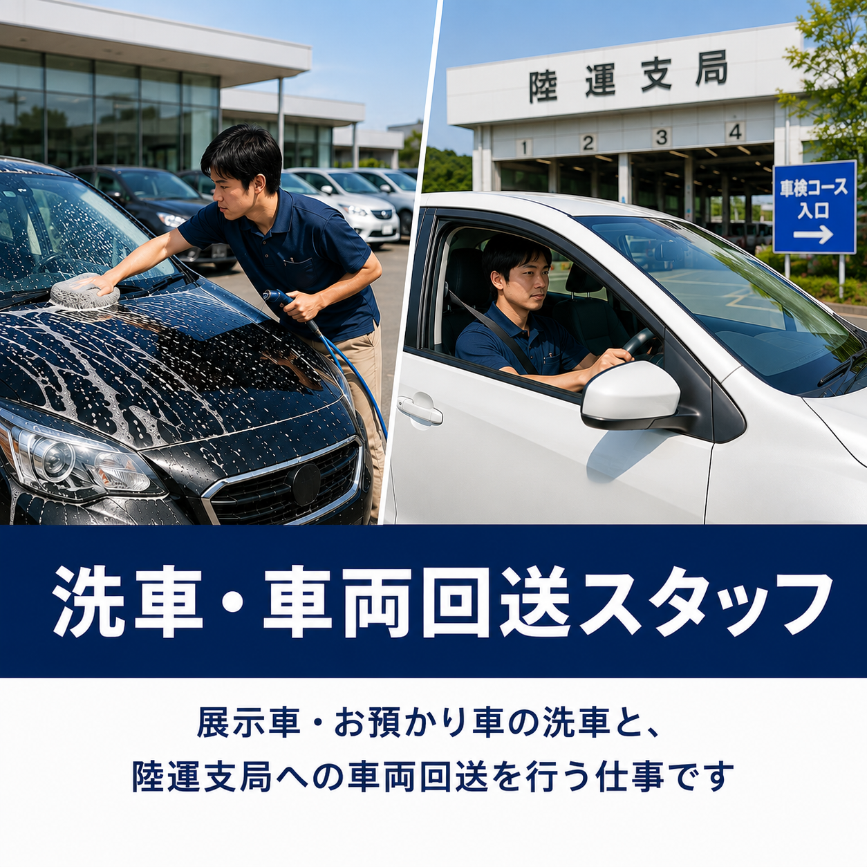 洗車・車両回送