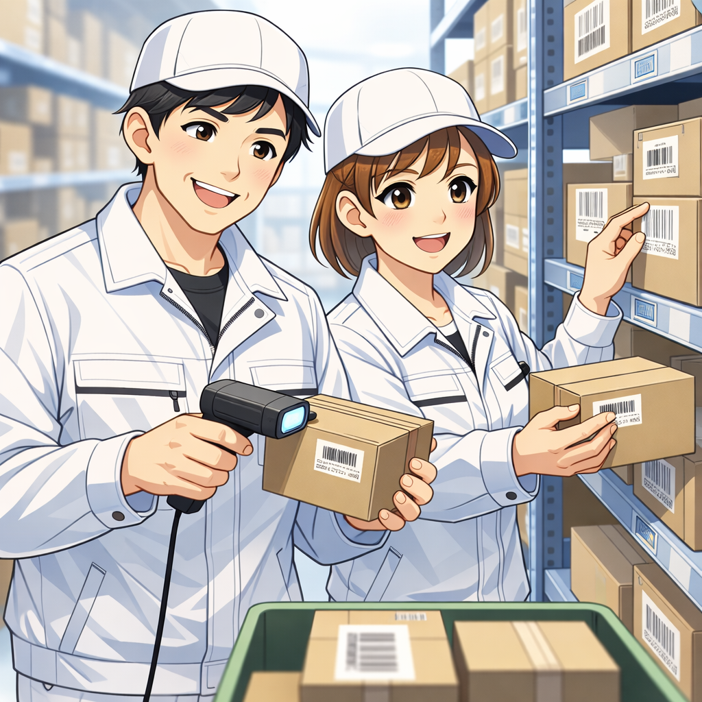 男女ピッキング