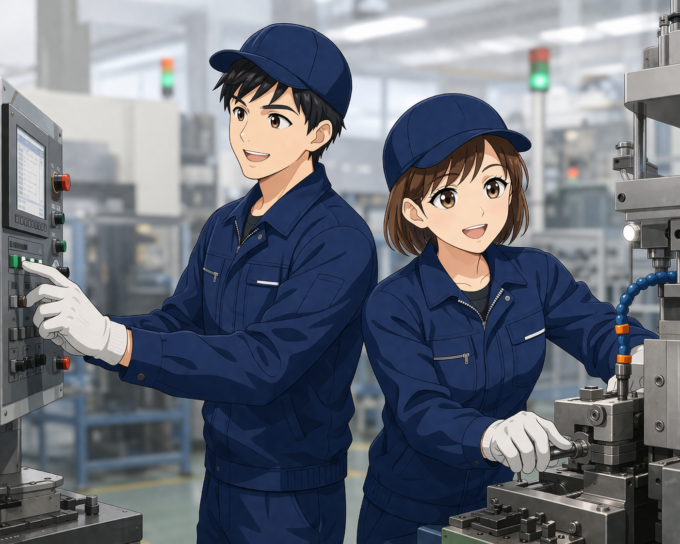 男女オペレーター