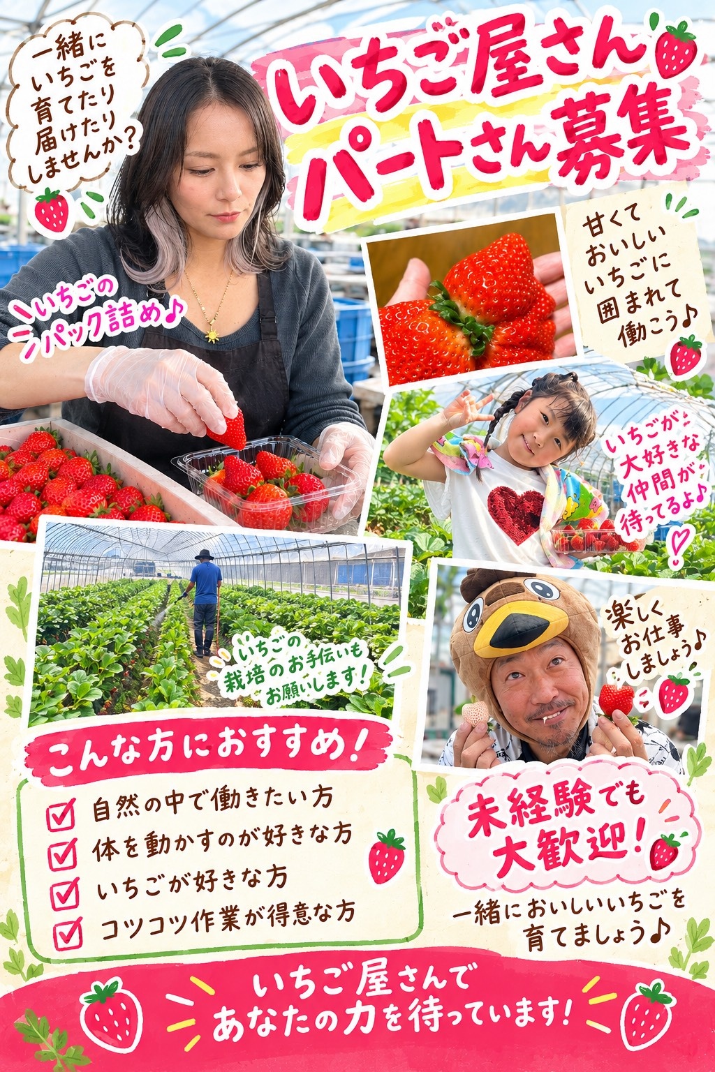 イチゴ屋さんパート画像