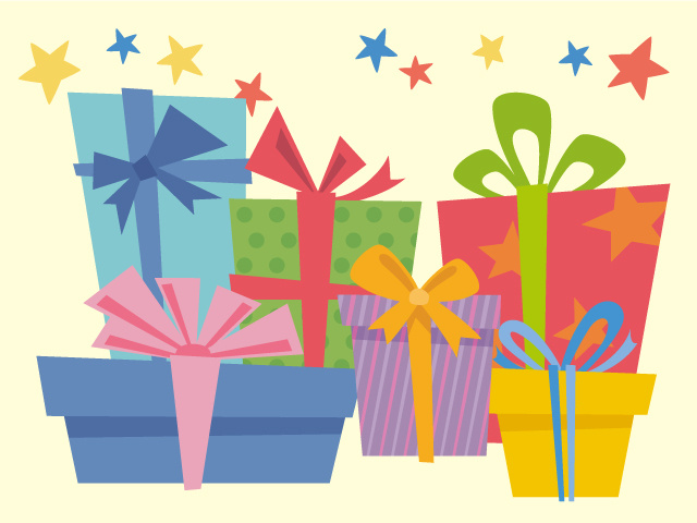 プレゼント商品のイラスト