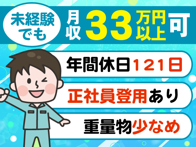 月収33万円以上可