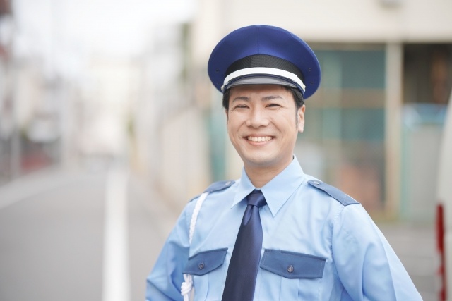 男性警備員の写真