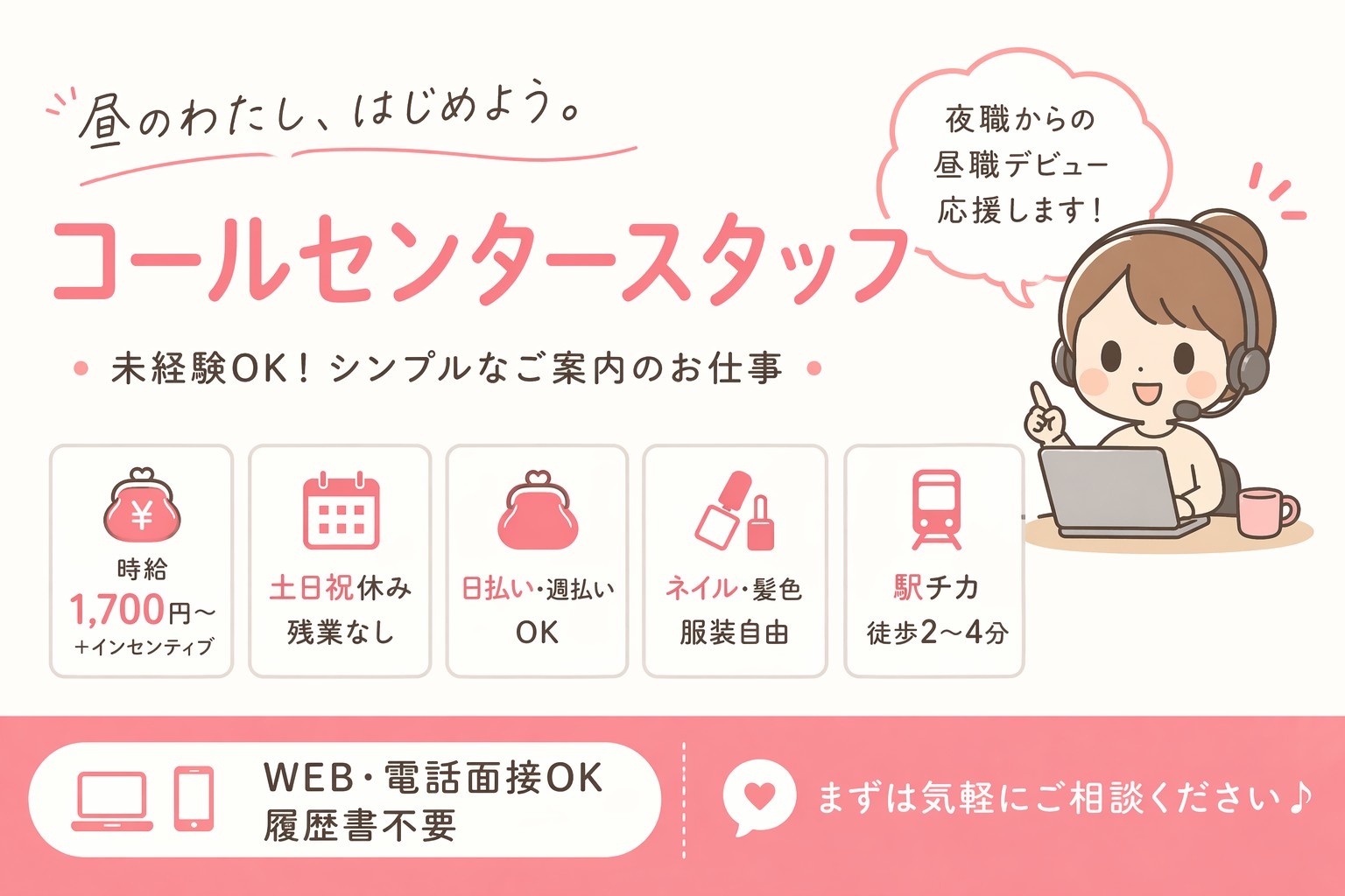 コールセンタースタッフ