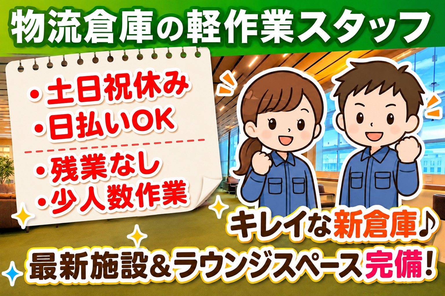 軽作業スタッフ