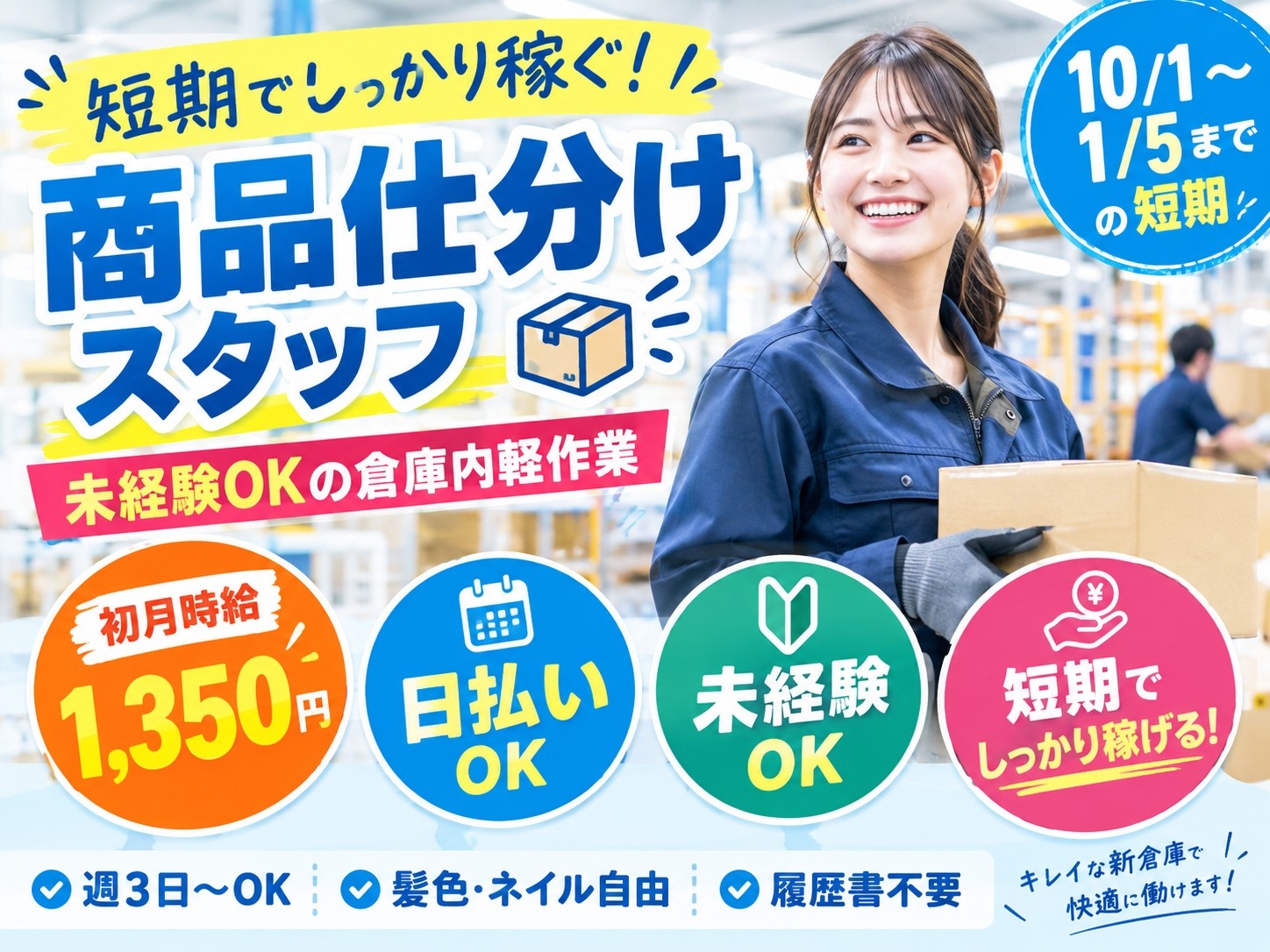 商品仕分けスタッフ
