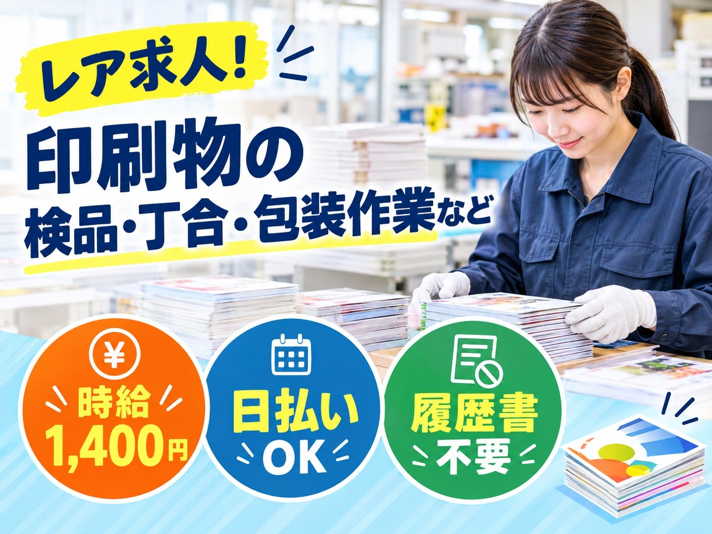 印刷物の検品