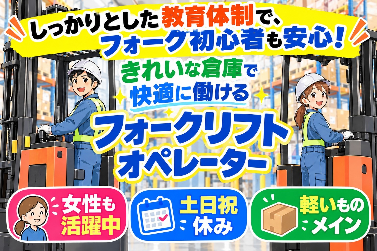 フォークリフトオペレーター