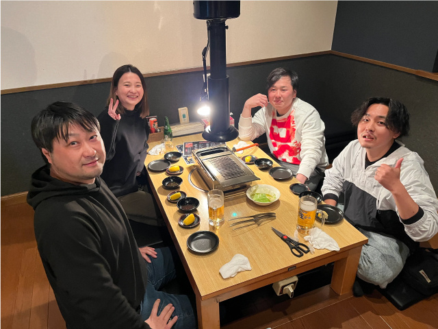 4人宴会