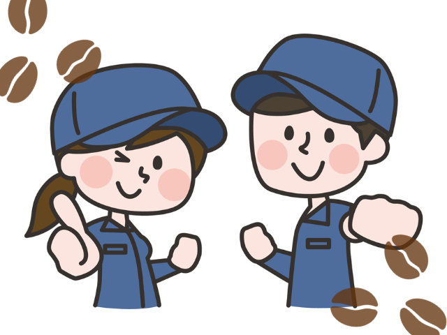 軽作業スタッフのイラスト