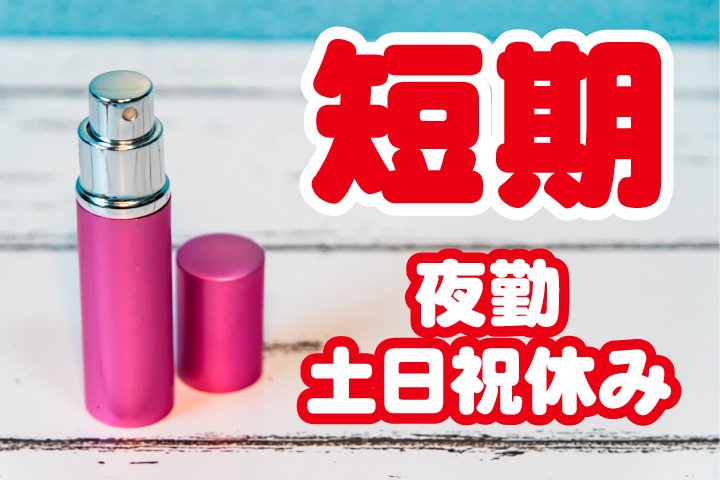 短期！夜勤！土日祝休み