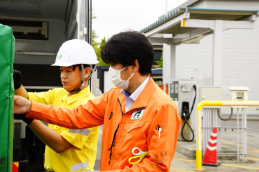 働くスタッフの写真