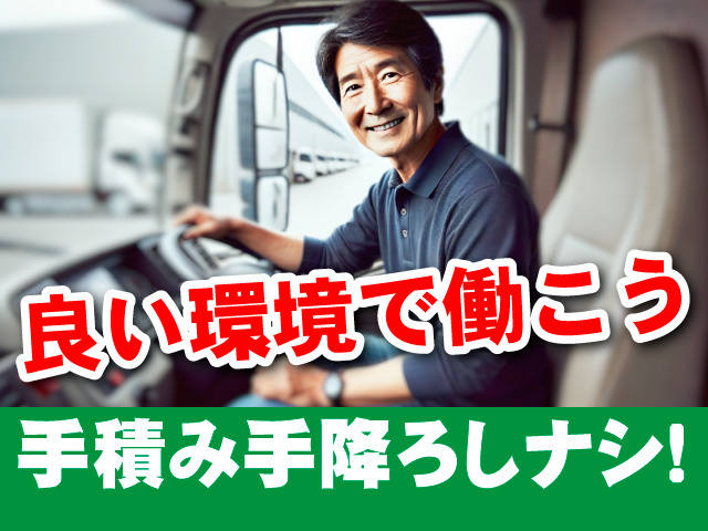 手積み手降ろしナシ！良い環境で働こう