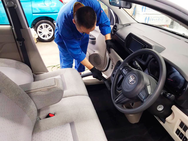 中古車ルームクリーニング