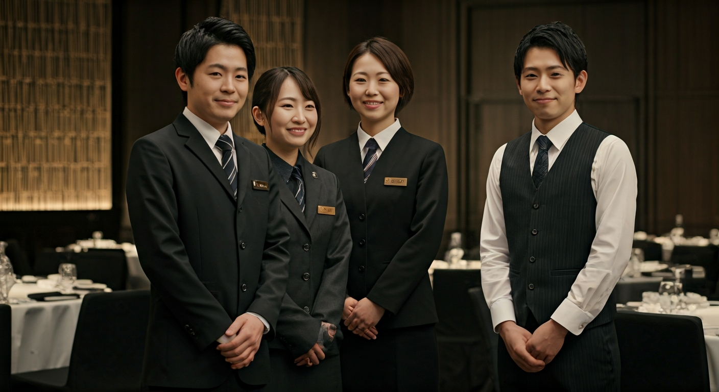 バンケットスタッフ④