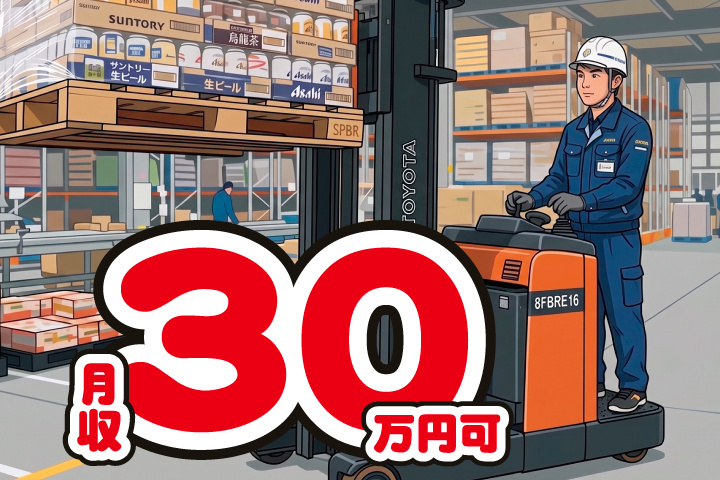 月収30万円可