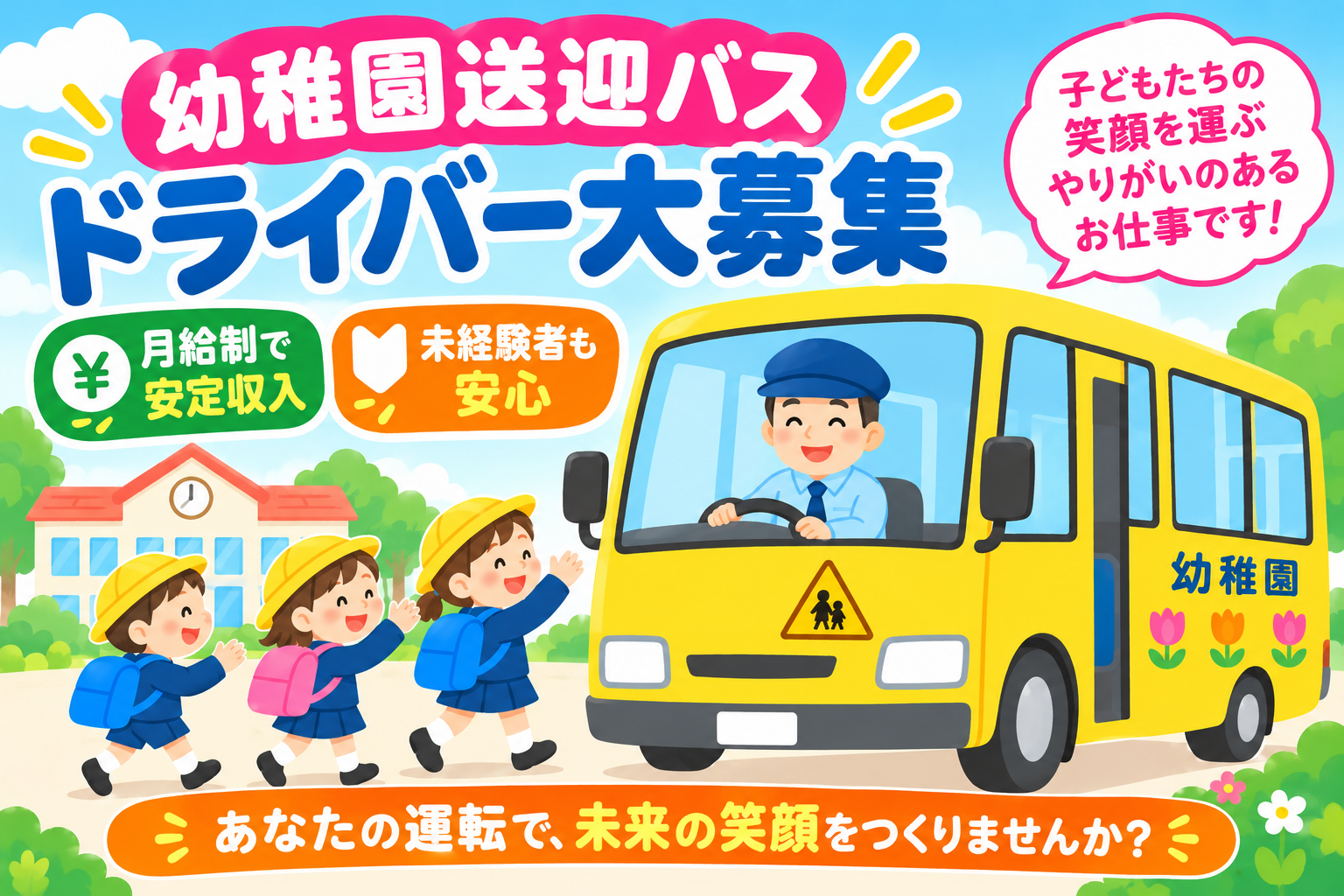 幼稚園マイクロバス