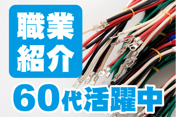 職業紹介！60代活躍中