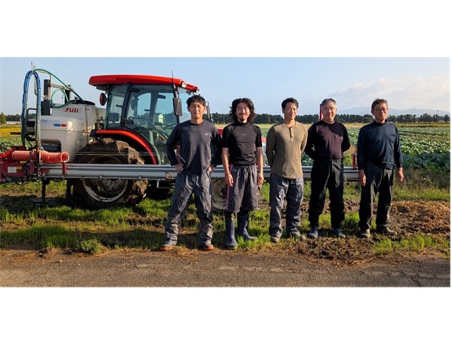 農家さんと農機具