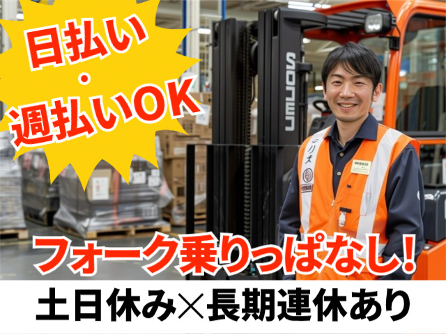 フォークリフト作業