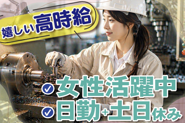 旋盤加工・フライス組立